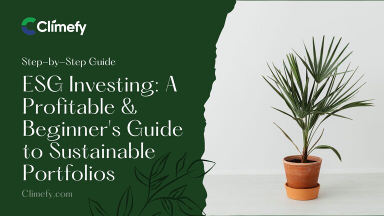 ESG Investing: A Profitable Guide To Sustainable Portfolios