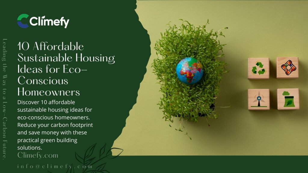 10 Sustainable Housing Ideas for Eco Conscious Homeowners