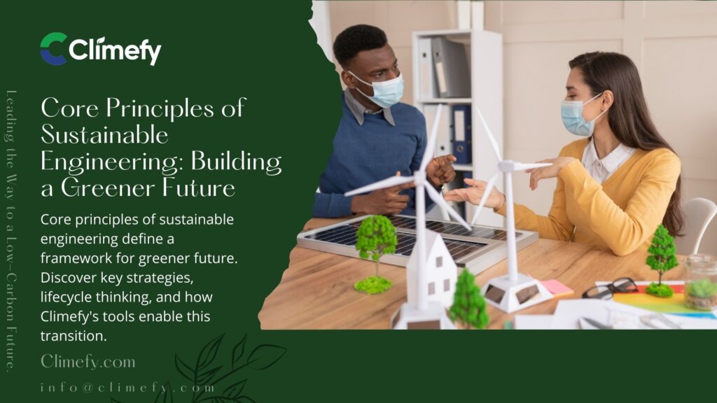 Core Principles of Sustainable Engineering: Building a Greener Future 1 Core Principles of Sustainable Engineering Building Greener Future