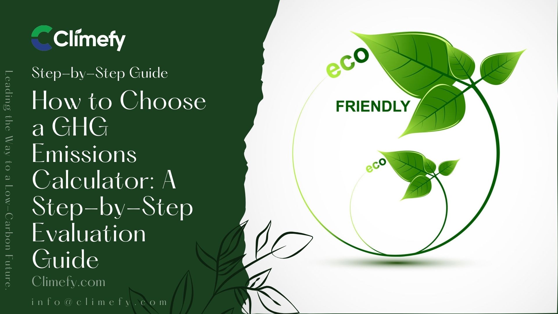 How to Choose a GHG Emissions Calculator A Step-by-Step Evaluation Guide