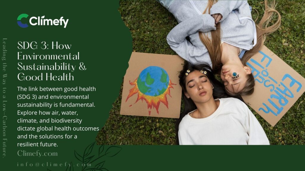 SDG 3: How Environmental Sustainability & Good Health 1 SDG 3 Environmental Sustainability Good Health