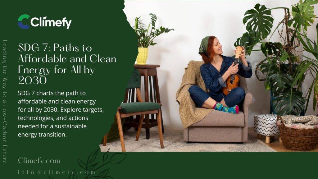 SDG 7 Paths to Affordable Clean Energy for All by 2030