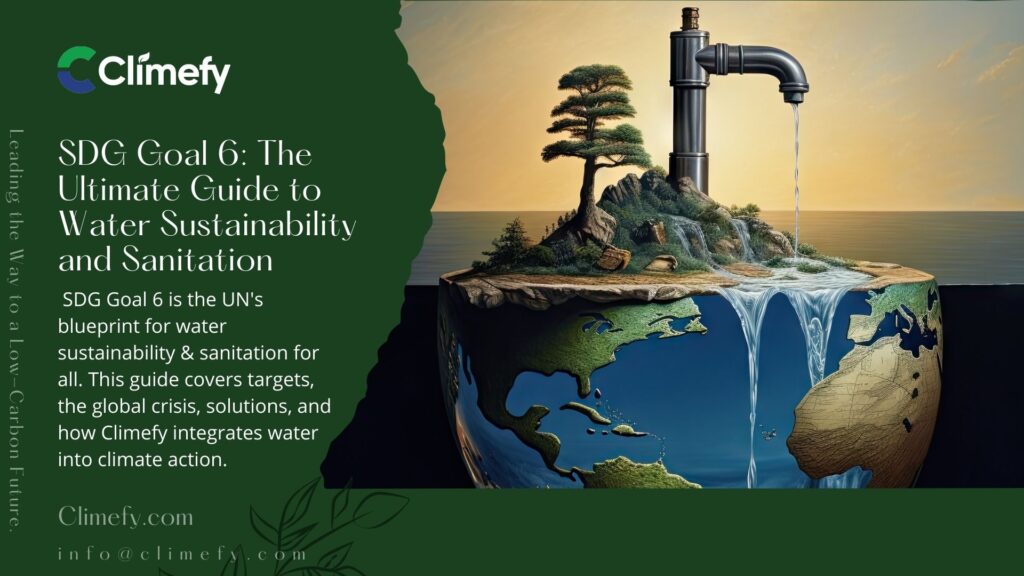 SDG Goal 6 The Ultimate Guide to Water Sustainability Sanitation
