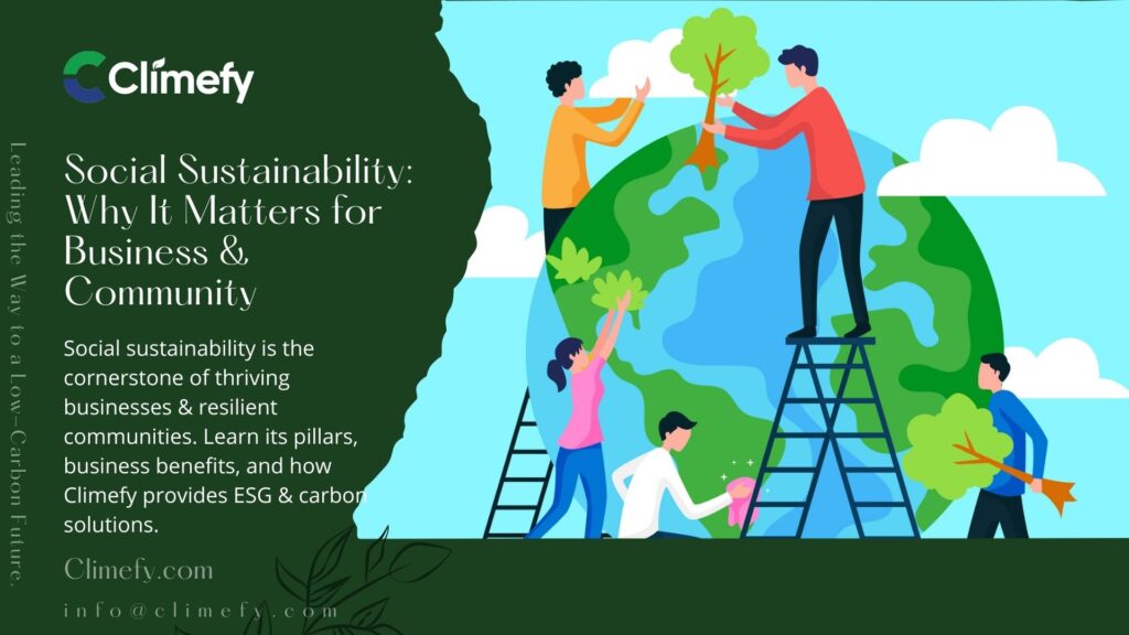 Social Sustainability: Why It Matters for Business & Community 1 Social Sustainability Why Matters for Business & Community