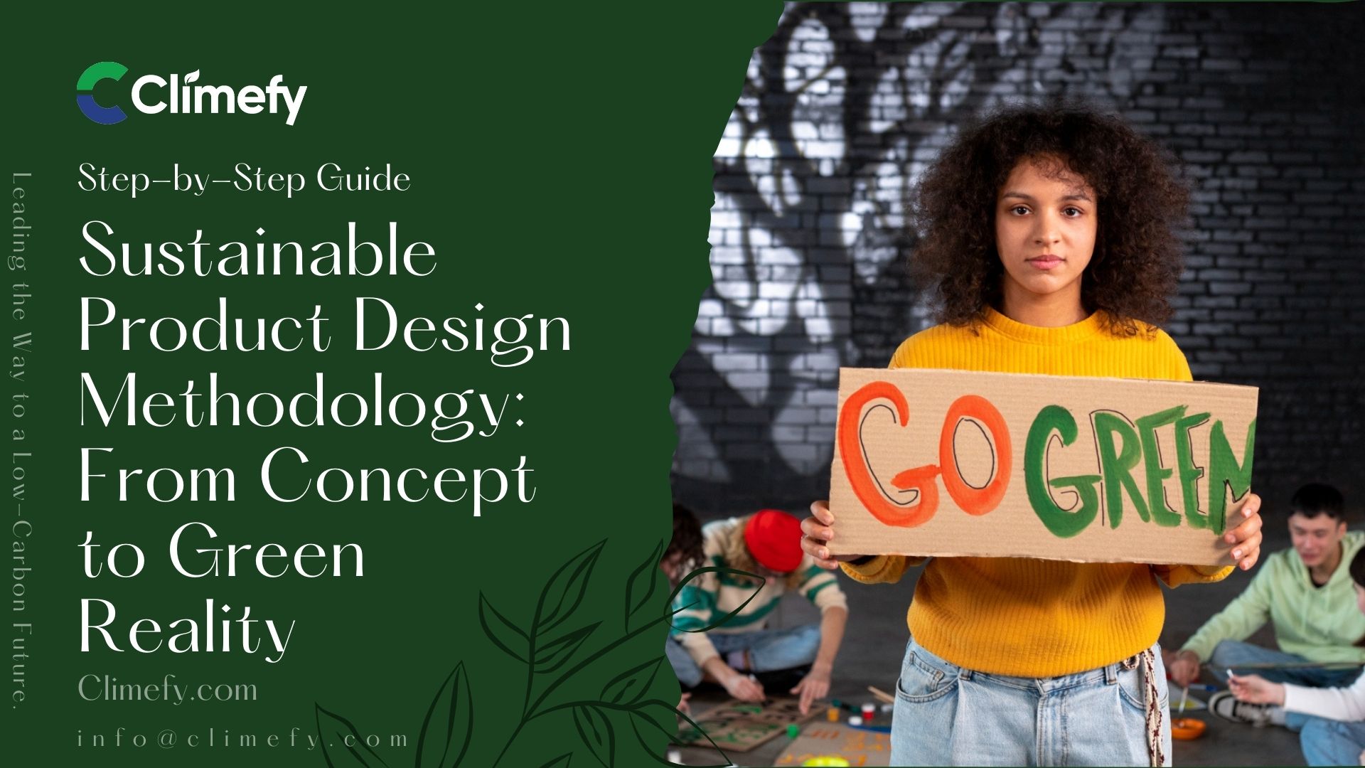 Sustainable Product Design Methodology From Concept to Green Reality