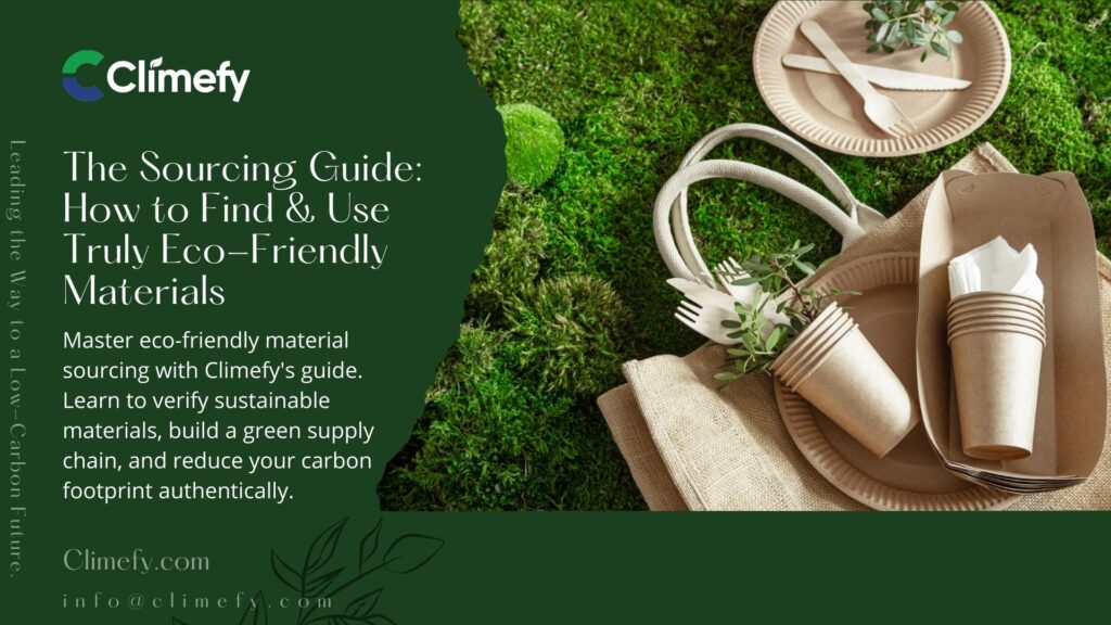 The Sourcing Guide: How to Find & Use Truly Eco-Friendly Materials 1 The Sourcing Guide How to Find Use Truly Eco Friendly Material