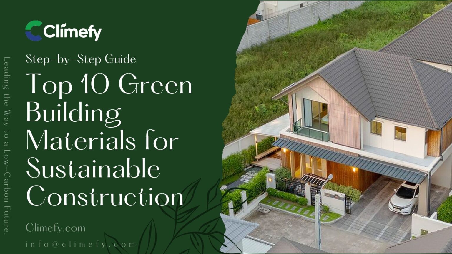 Top 10 Green Building Materials For Sustainable Construction