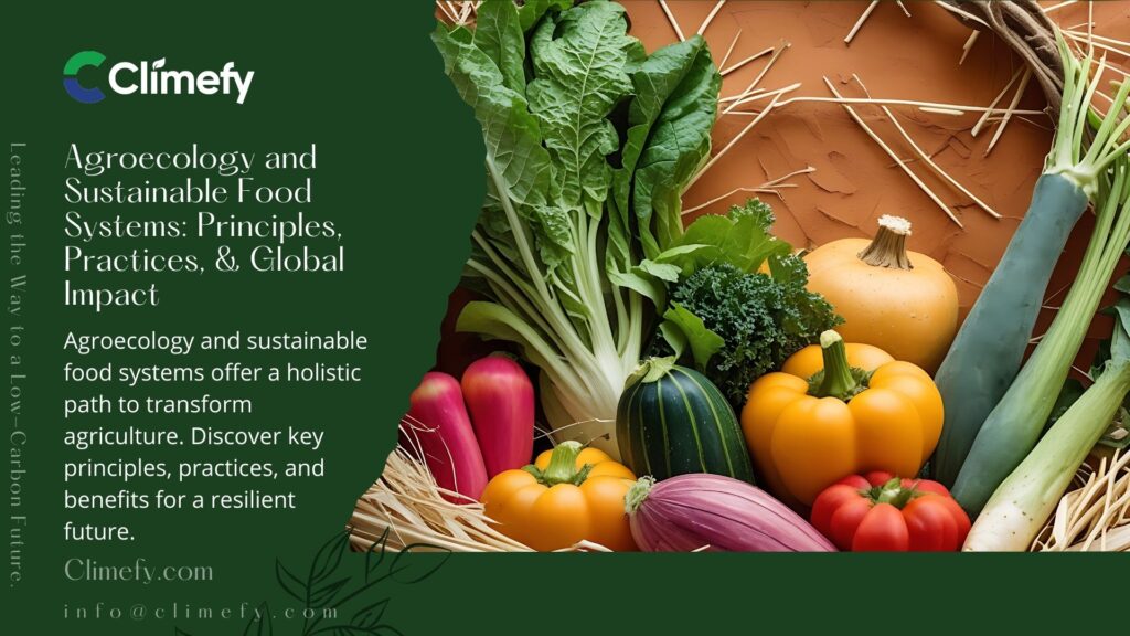 Agroecology and Sustainable Food Systems Principles, Practices, Global Impact