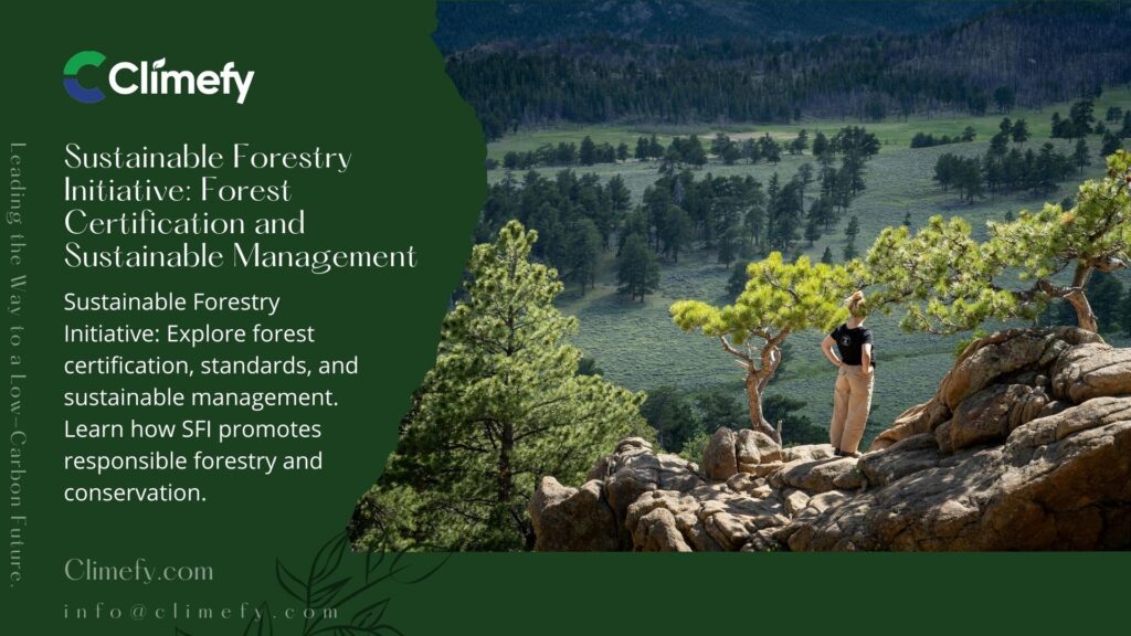 Sustainable Forestry Initiative Forest Certification & Sustainable Management