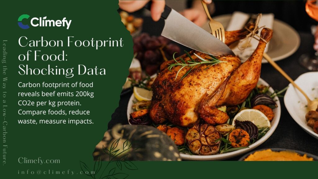 Carbon Footprint of Food: Shocking Data 1 Carbon Footprint of Food Data