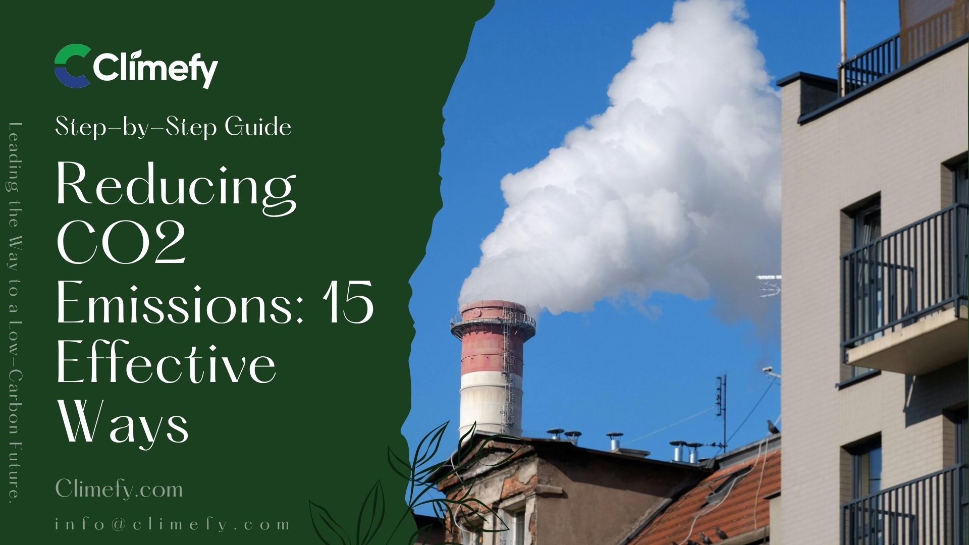 Reducing CO2 Emissions 15 Effective Ways