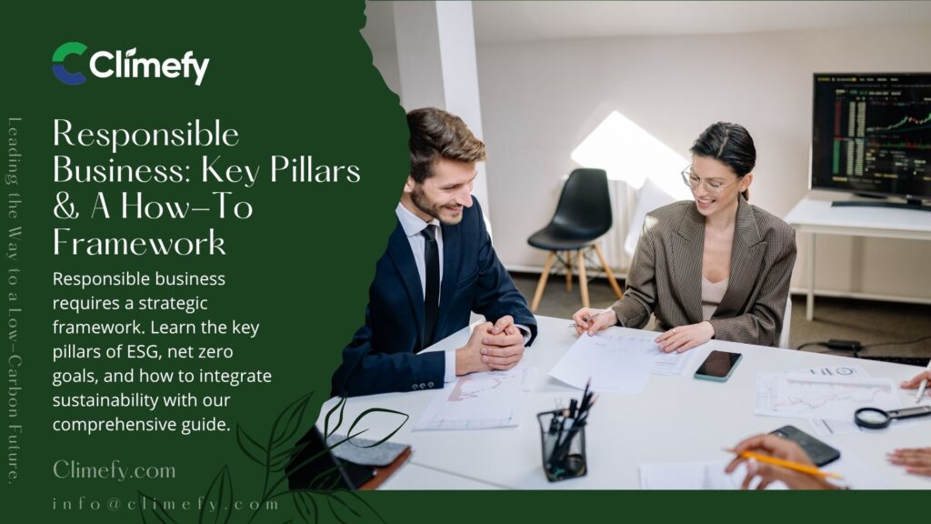 Responsible Business Key Pillars How To Framework
