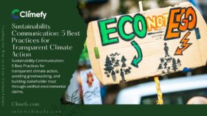 Sustainability Communication Best Practices for Transparent Climate Action